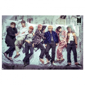 Plakat BTS Group Bed (91,5x61)