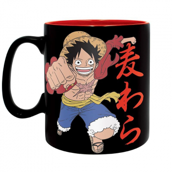 Kubek ONE PIECE Luffy & Skull 460ml-1599