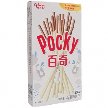 Pocky Milk Flavour Stick Biscuit 55g
