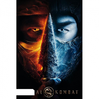 Plakat Mortal Kombat "Scorpion vs. Sub-Zero" Duzy