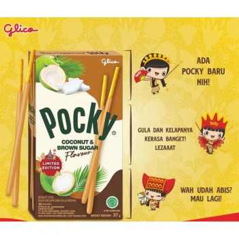 Pocky Coconut & Brown Sugar 37g
